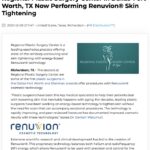 At Regional Plastic Surgery Center locations in DFW and Sherman, the team of board-certified plastic surgeons is now offering Renuvion® skin tightening. Learn more.